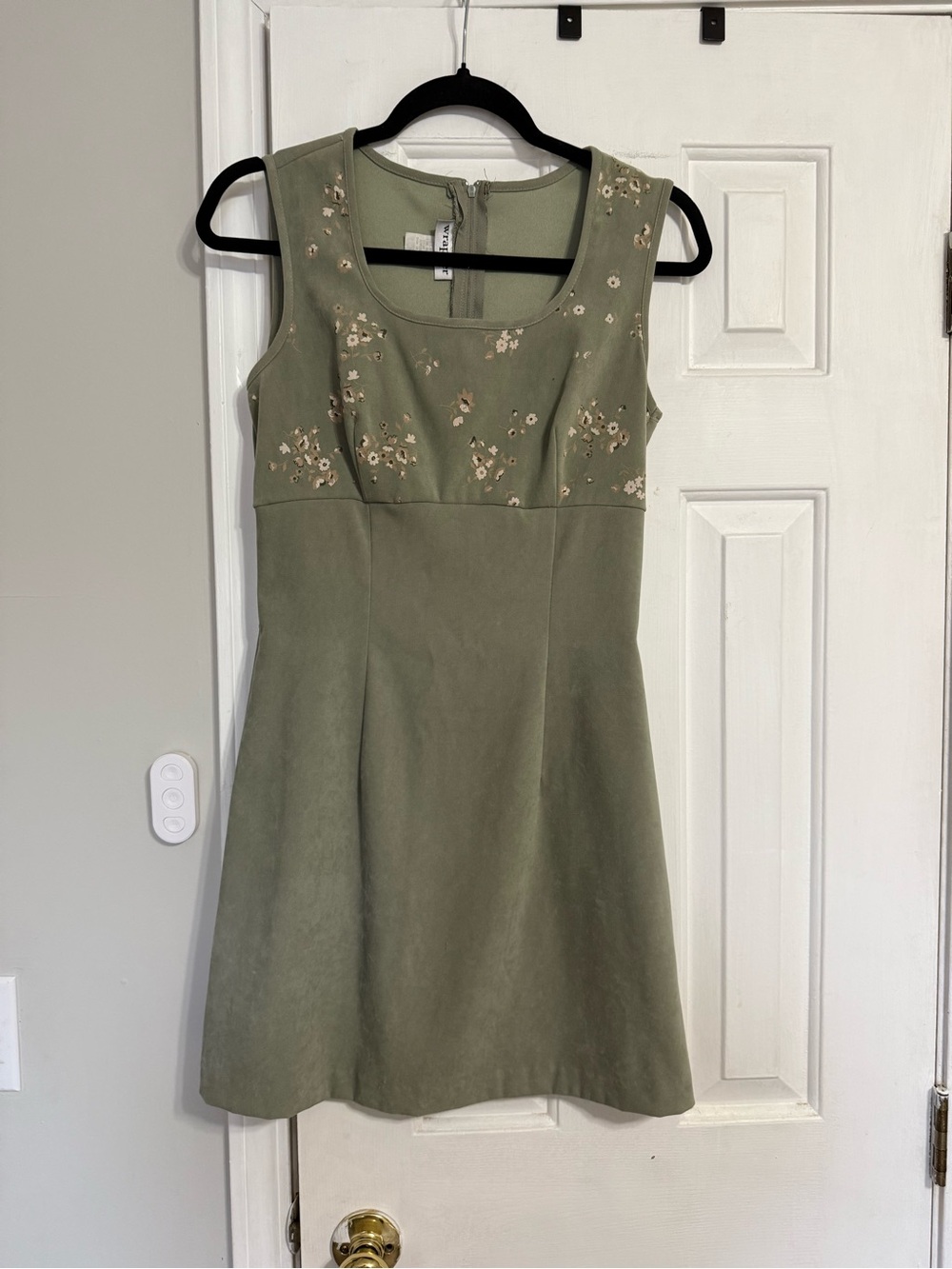 Sage Green A-Line Dress